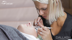 individual lash application