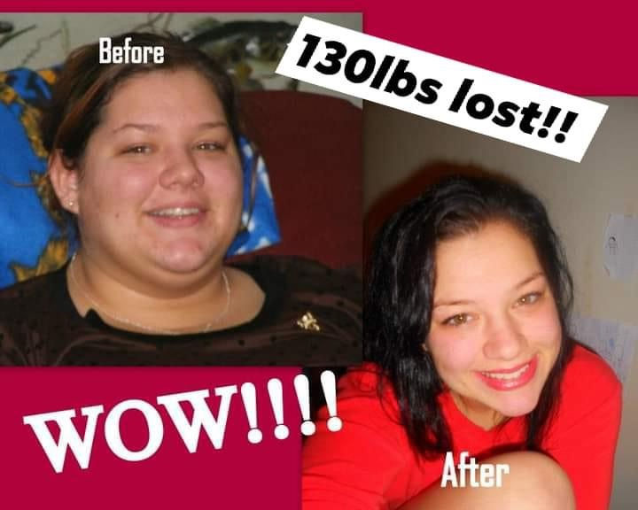 130 pounds gone!