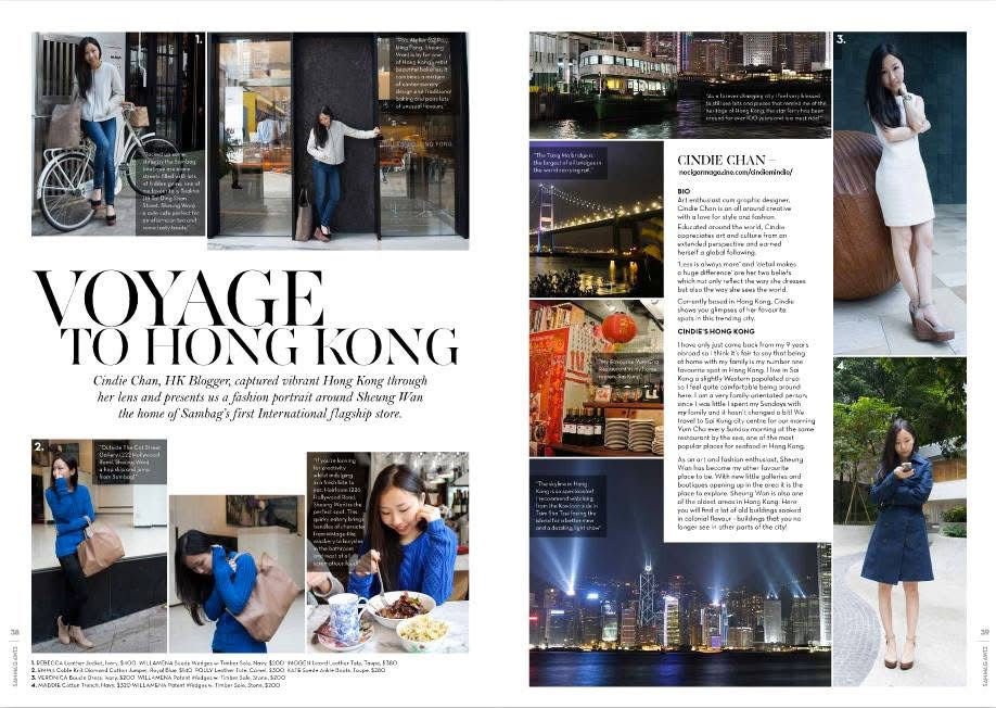 SamBag Brand Magazine Feature - Sponsored Brand Collaboration