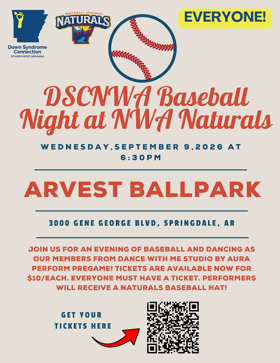 DSCNWA Naturals Baseball Game