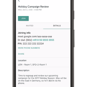 Dial into a Hangouts Meet video call with an international phone number for G Suite 