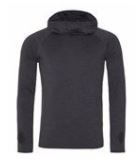 Thumbnail: Gents Cool Cowl Neck Top (Heart Angel or B's Army Embroidery on the Front)
