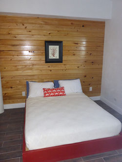 lower level queen bedroom