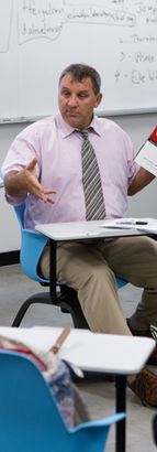 Brooklyn Lab teacher with students.