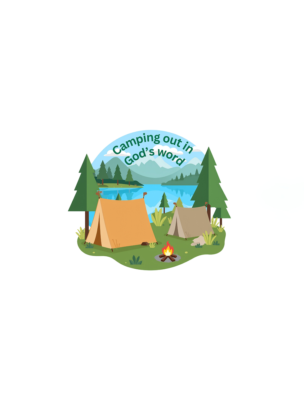 Camping out in God's word!