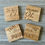 Miniature : Lot de 4 Dessous de Verre en Bois - Édition Foissiat Homme