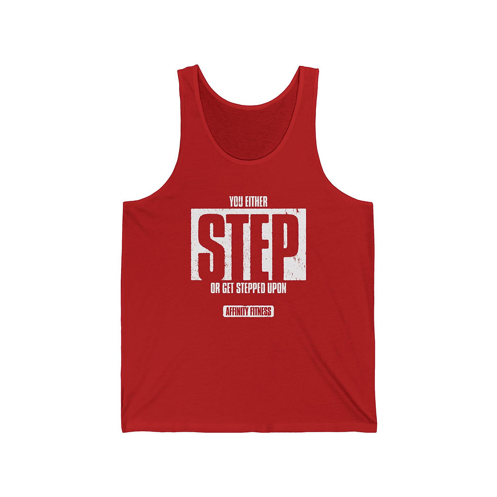 GET STEPPED UPON TANK-TOP