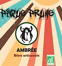 Bière Pique-Prune ambrée
