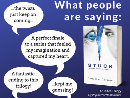 Four Fabulous Reviews! – Stuck Tour