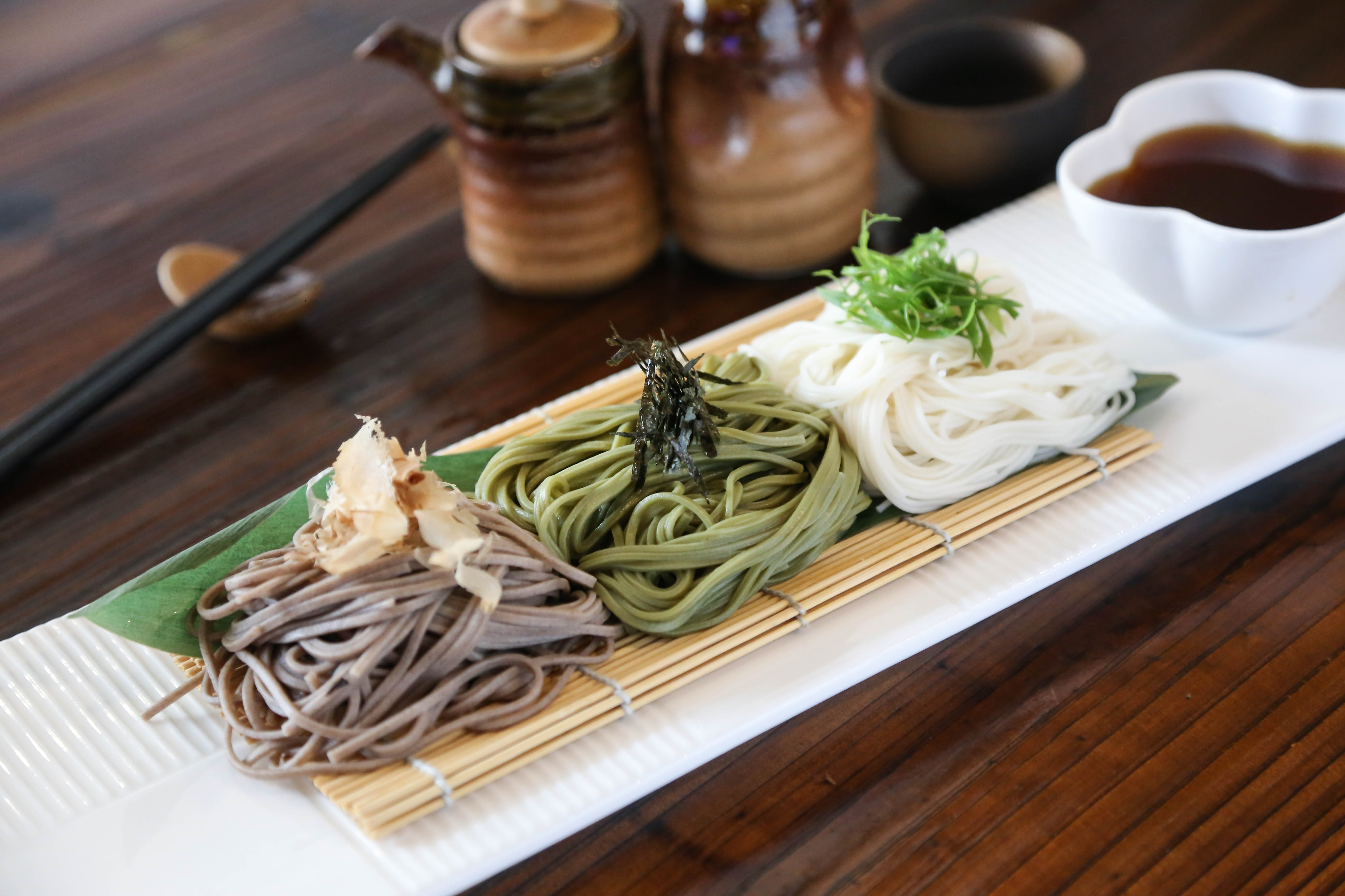 Arranged Food and Objects