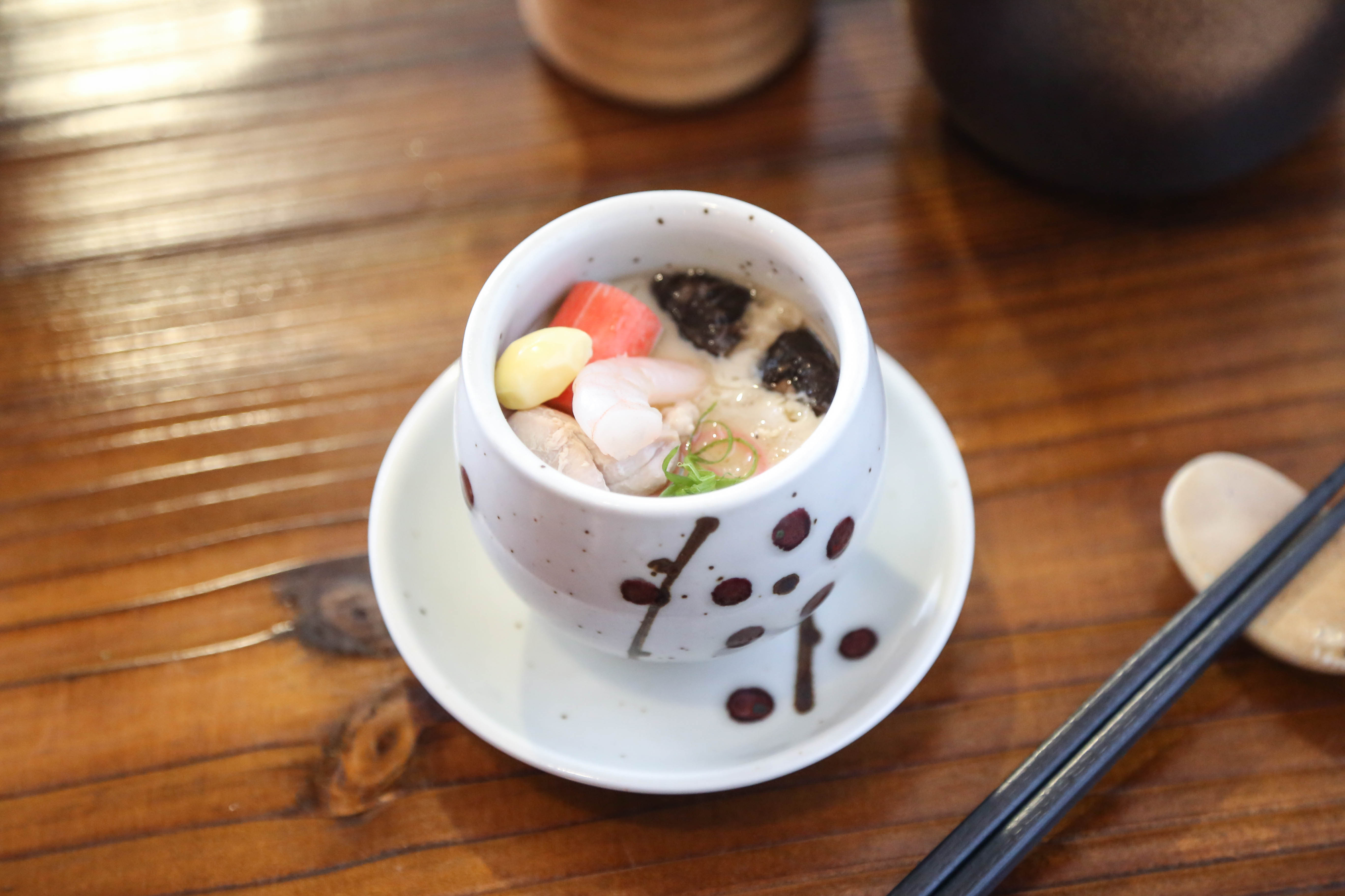 Arranged Food and Objects