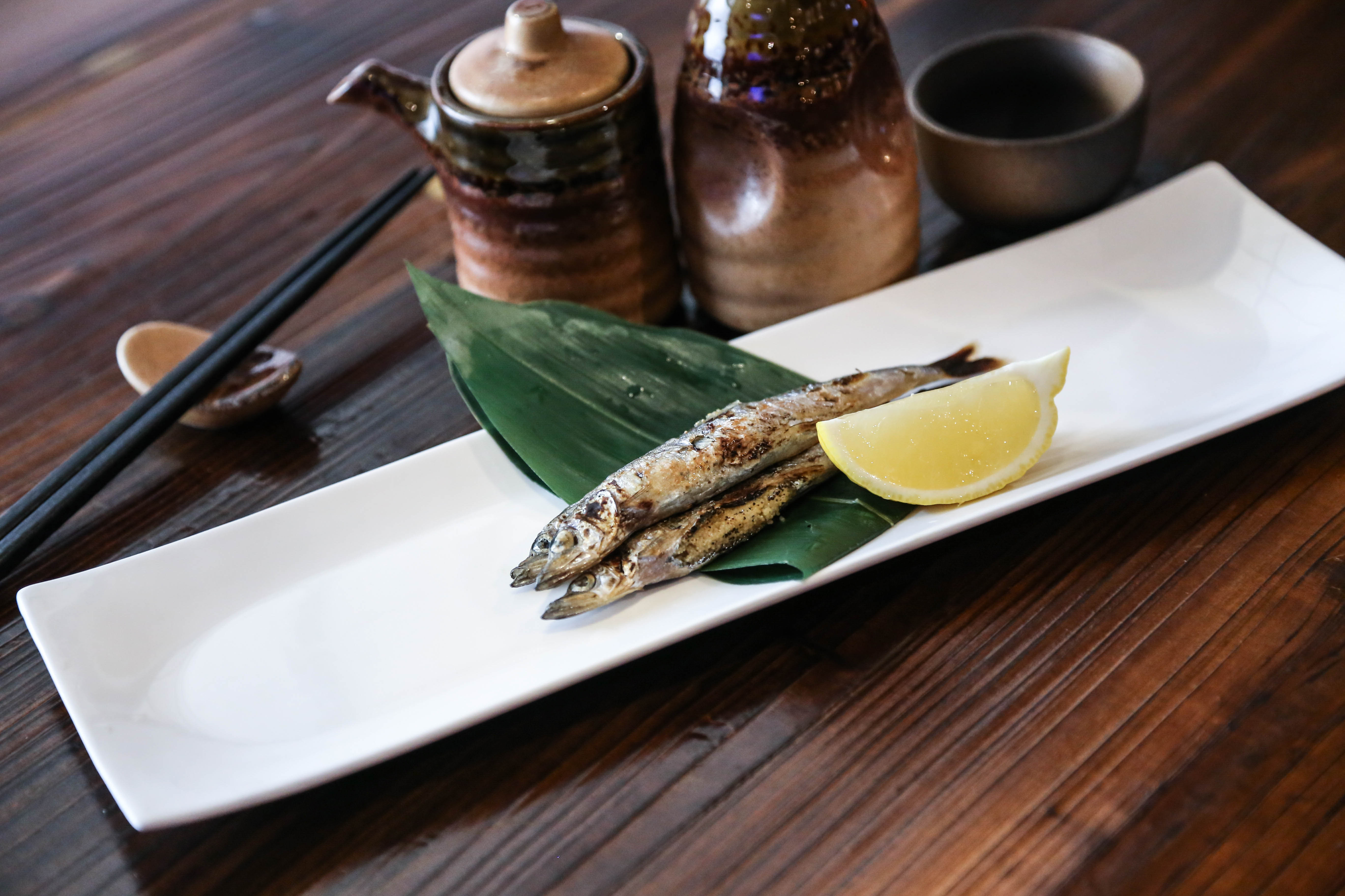 Arranged Food and Objects