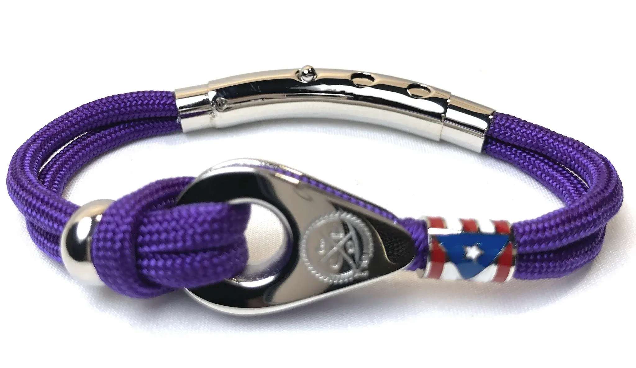 Pulley Flag Double Cord Purple