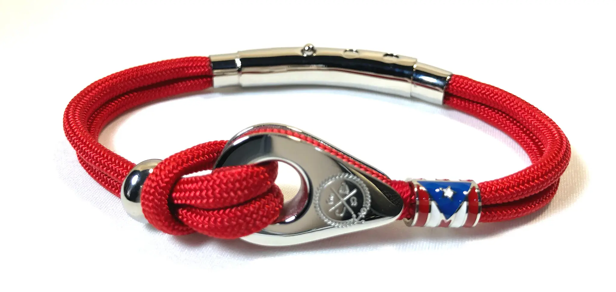 Pulley Flag Double Cord Red