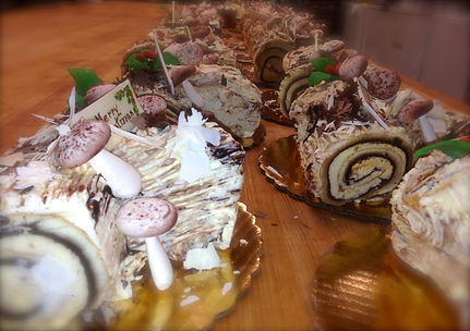 Mocha Yule Log