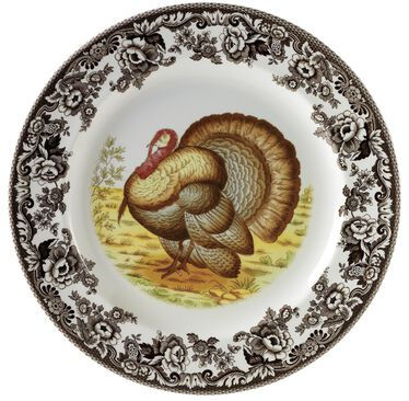 Woodland Spode Dinner Plate (Turkey)