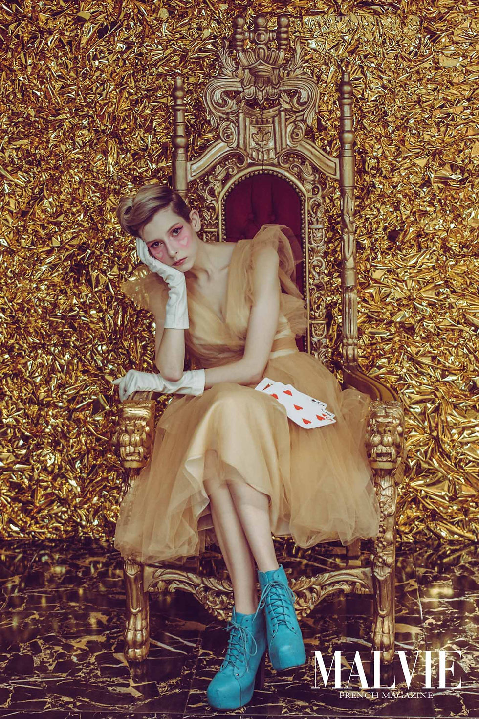 Photographer: Magdalena Stefanowska Model: Aleksandra Luna Domin Makeup Artist/Hair Stylist: Alisa Styslavska Fashion Designer: Sasha Kushnirenko