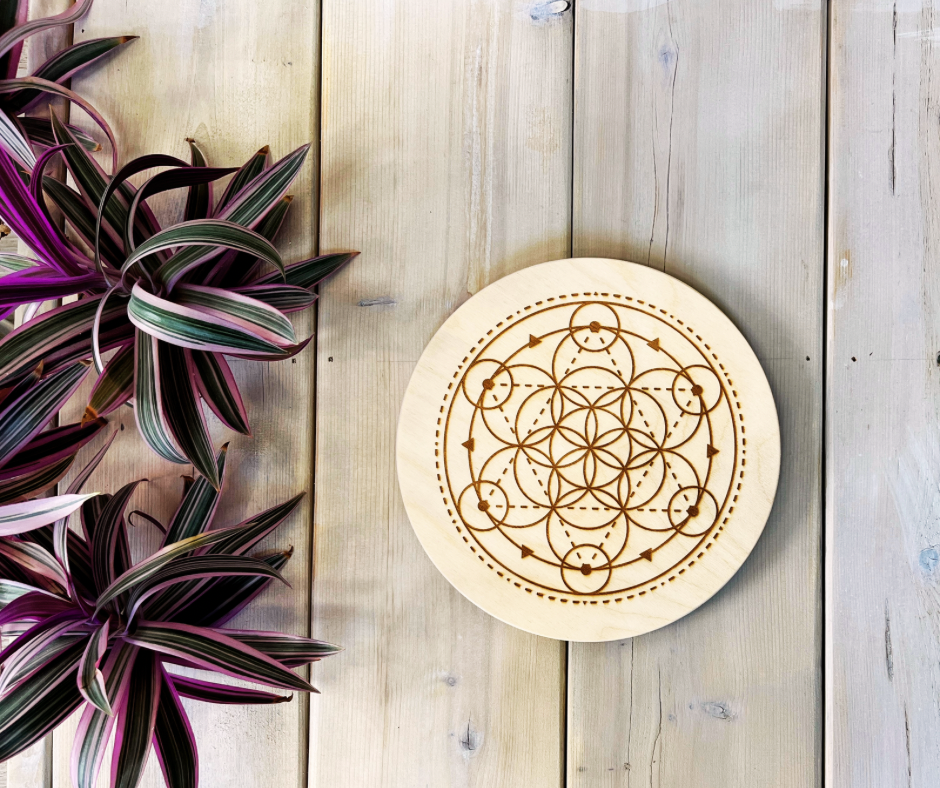 Thumbnail: Wellness Crystal Grid Board