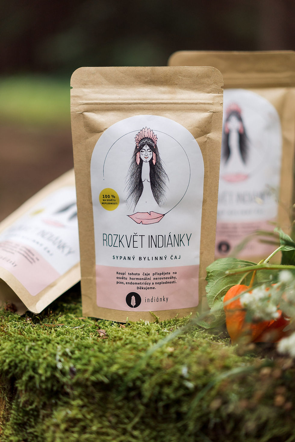 Miniatura: Čaj Rozkvět indiánky