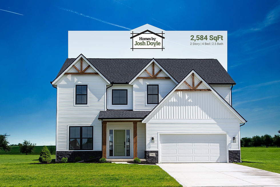 2,584 SqFt Custom 2-Story