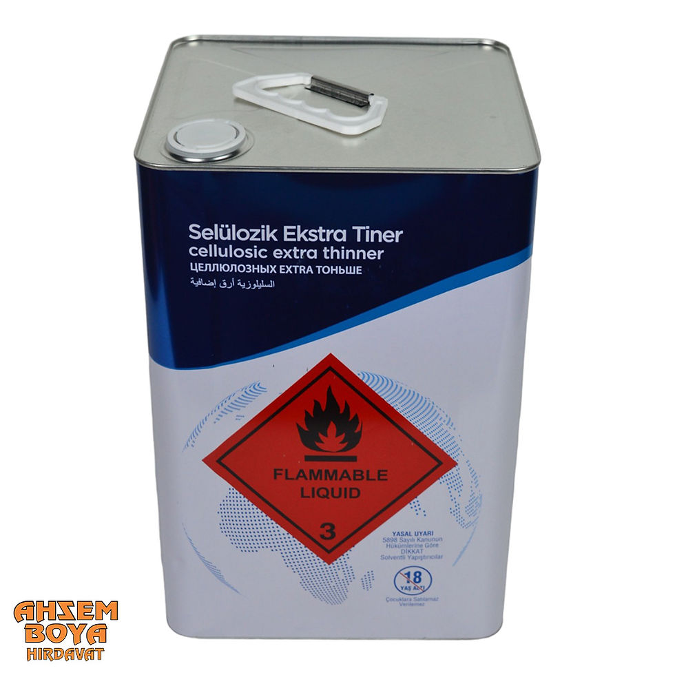 AGP Selülozik Tiner Ahzem Boya