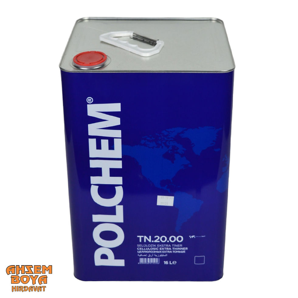 Polchem Ekstra Selülozik Tiner Ahzem Boya