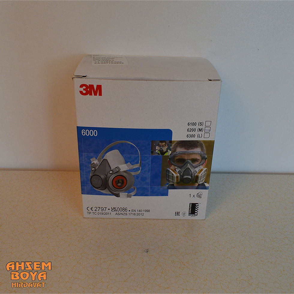 3m Kömürlü Maske - Ahzem Boya Hırdavat