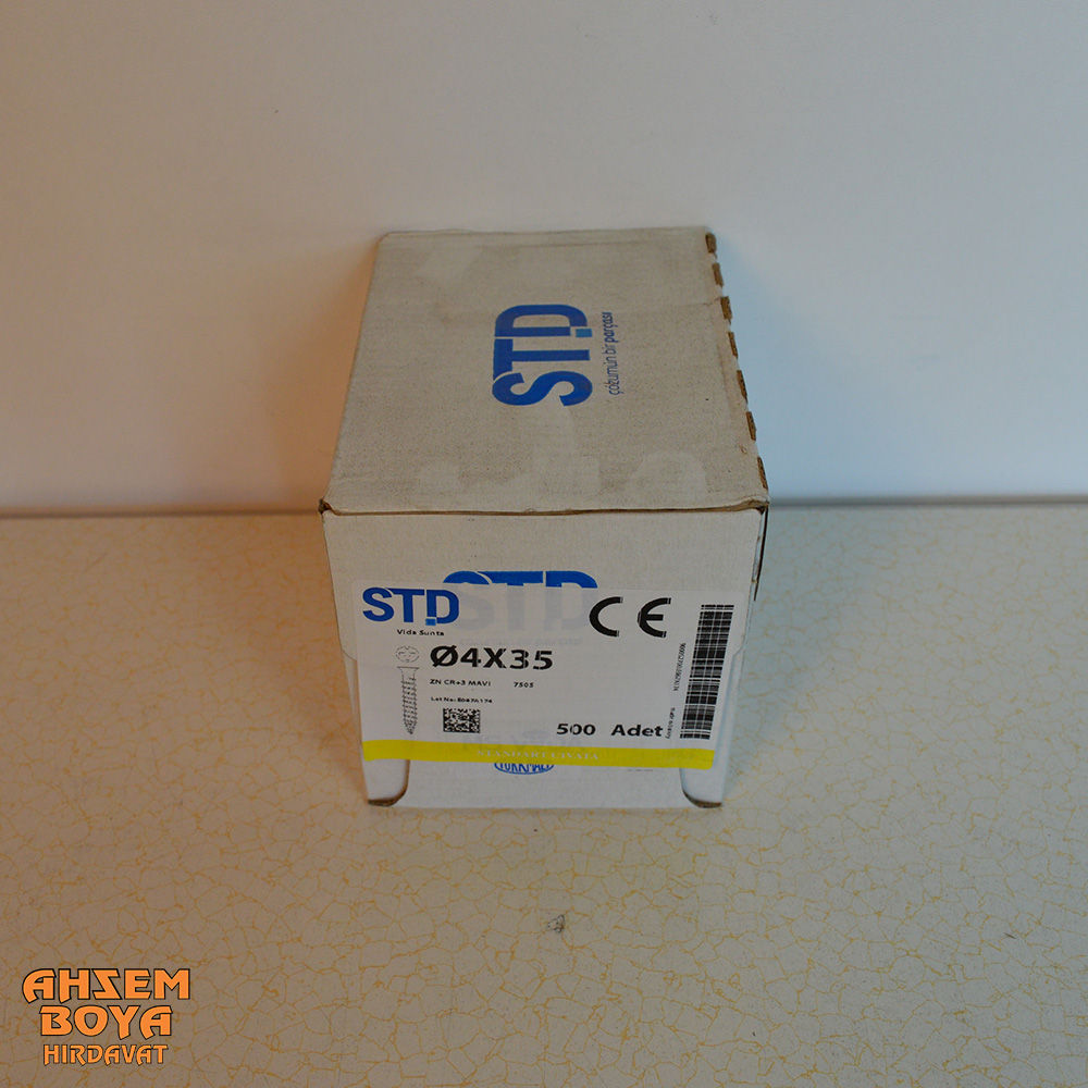 STD Sunta Vidası 4x35 (500 Adet)