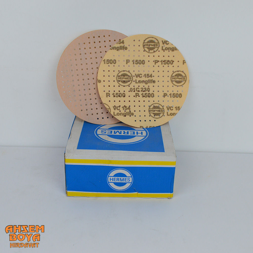 Hermes 150 Çap Pasta Zımparası P1500 - Ahzem Boya Hırdavat