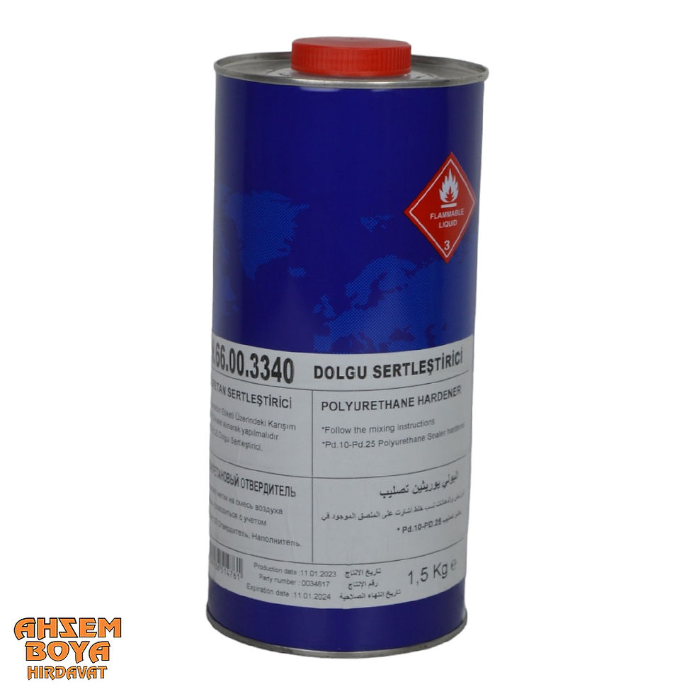 Küçük resim: Polchem Poliüretan Şeffaf Dolgu Vernik - Ahzem Boya Hırdavat