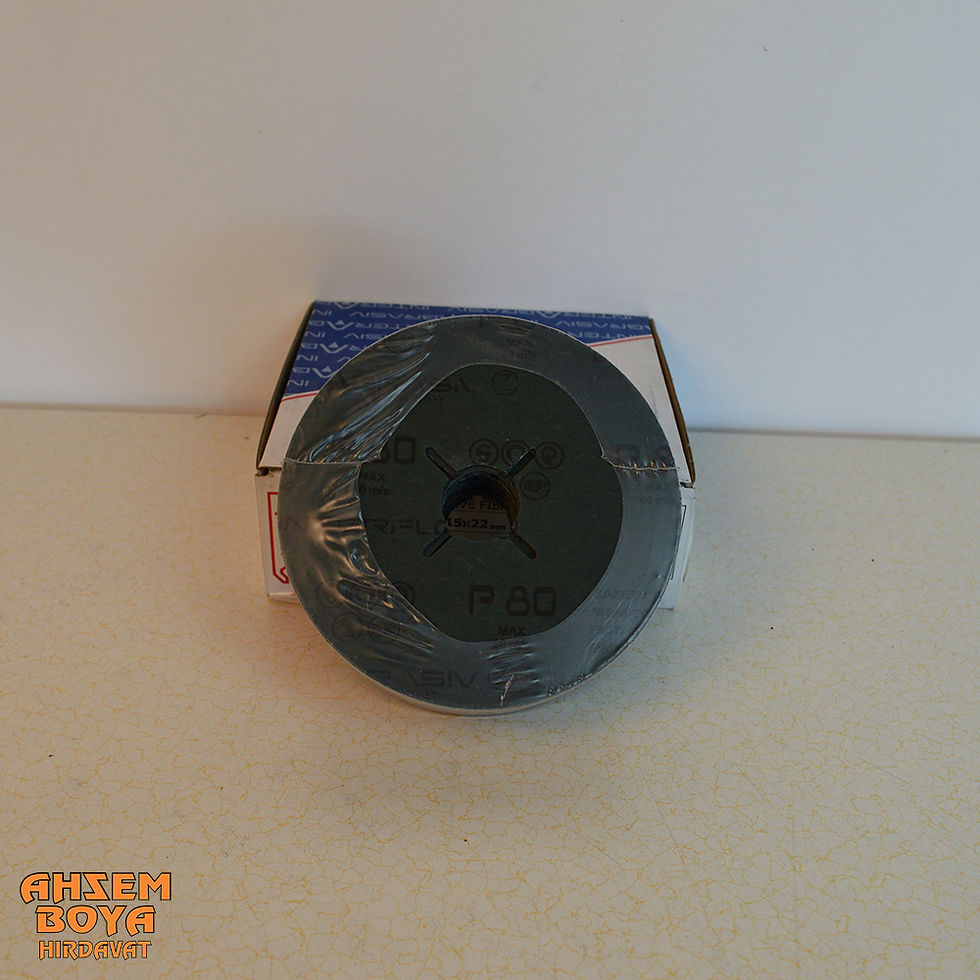 Fiberdisk (Zirkonyum) 115mm P80 Kum - Ahzem Boya Hırdavat