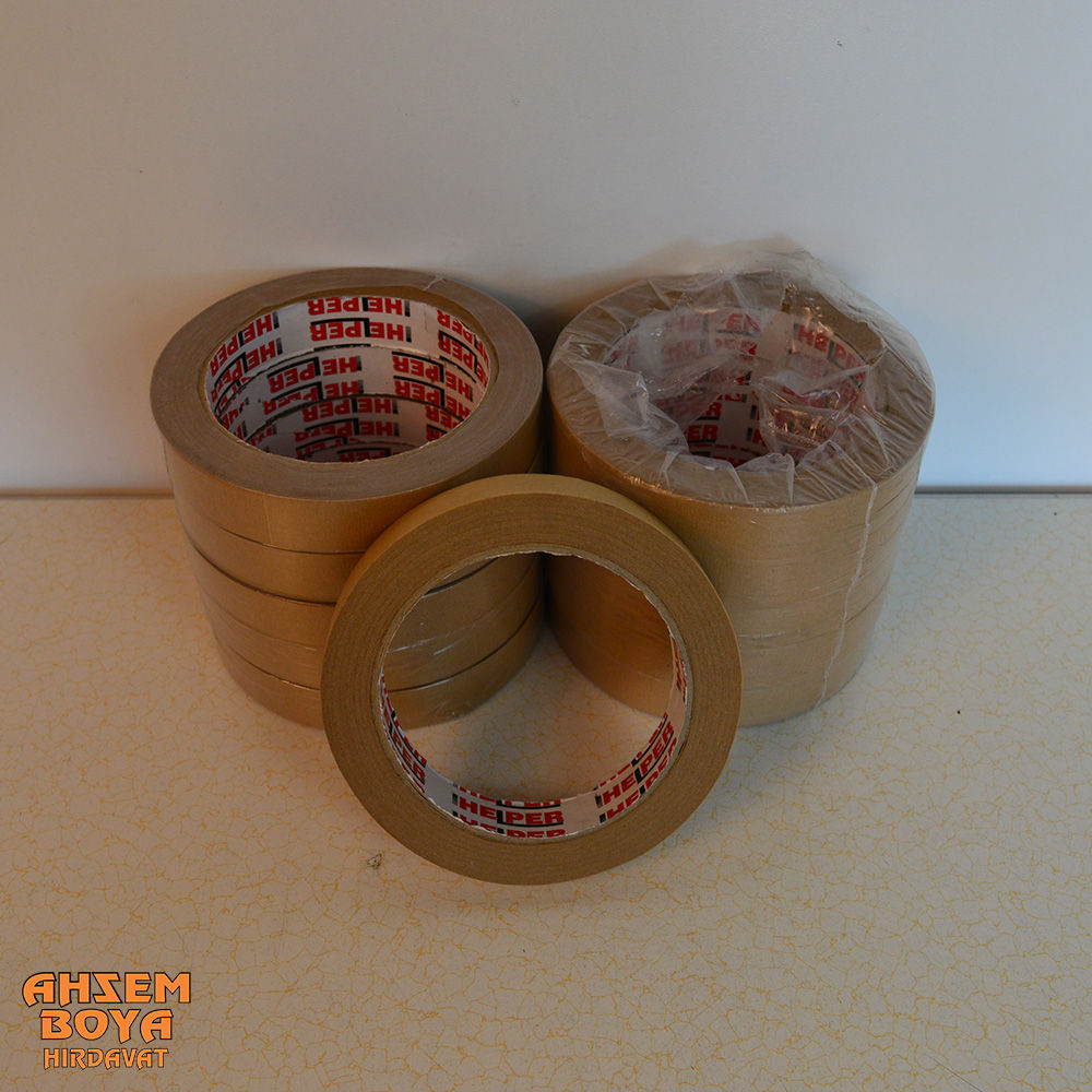 Maskeleme Bantı 18mm * 35 mt Kağıt Bant - Ahzem Boya Hırdavat