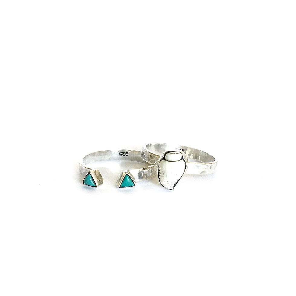 Ocean Stacking Rings / Brighton / Ocean Boheme