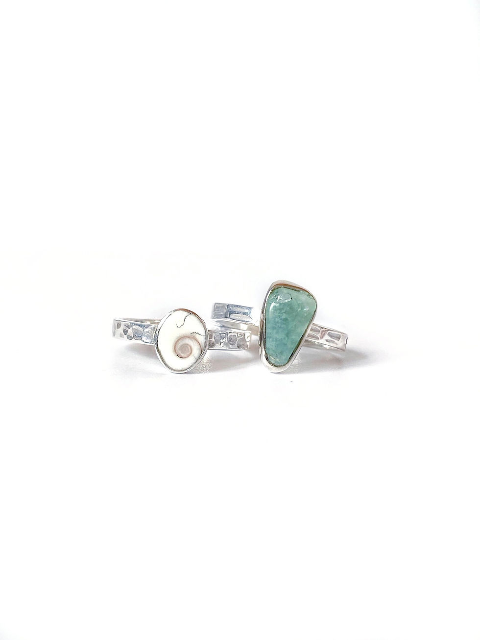 Ocean Stacking Rings / Brighton / Ocean Boheme
