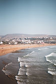 beach photo of our surf camp