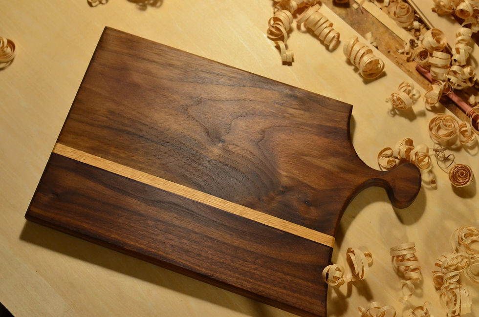 縮圖：個性化的拼木砧板 可刻字 送禮首選