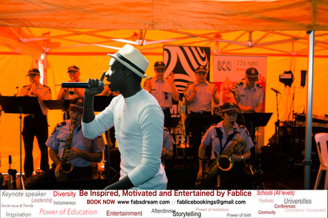 Fablice Manirakiza is a rapper (Dumbo Feather Report)