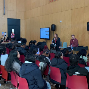 NWL Academy team promote healthcare careers to school leavers