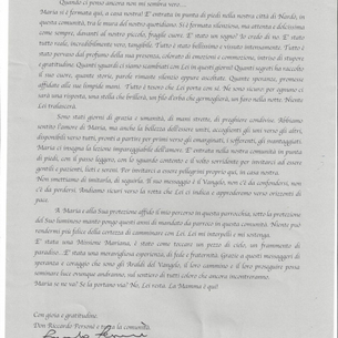 Don Riccardo Personè Parrocchia B.V.M.Addolorata – Nardò (LE)