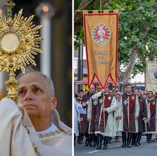 Corpus Domini a Roma con Papa Leone XIV