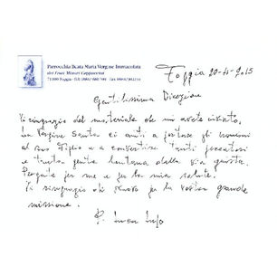 P. Luca Lupo A AMF