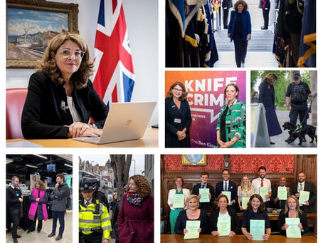 One year as Policing Minister