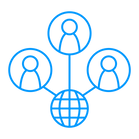 Network of people icon