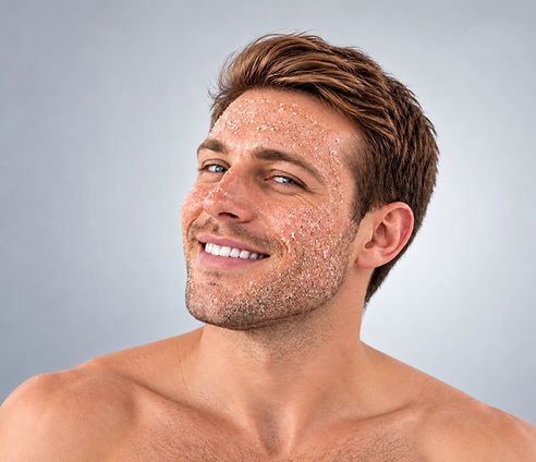Scrub voor mannen bij Body Care voor Mannen in Amsterdam.
