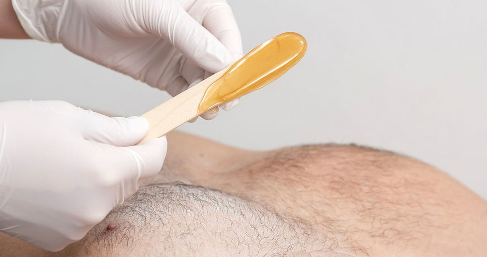 Men’s waxing. With us, you’re in good hands!