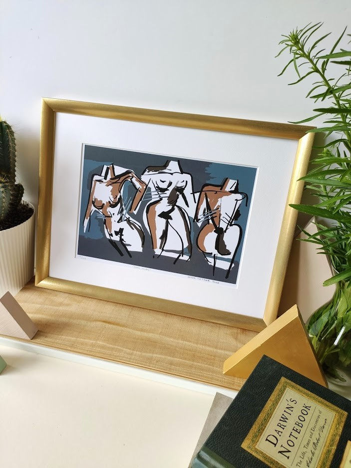 Thumbnail: Dark Nudes - Art Print
