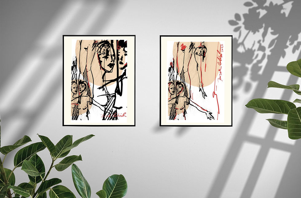 Thumbnail: Conflicted - Giclée Art Print