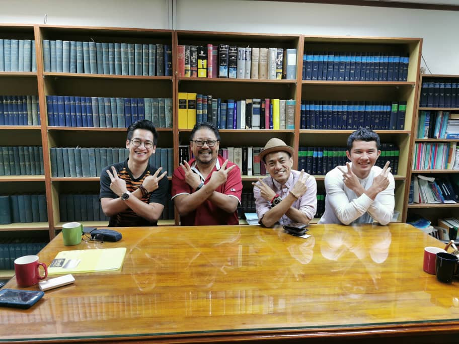 From Left: Chua Zjen Fong (MYDF), John Fam (MYDF), Bobby (Breaking), Leong Suan (Breaking)