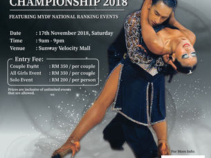 NEWS | 3rd KLDSA Malaysia Open Sponsored by Sunway Velocity Mall!