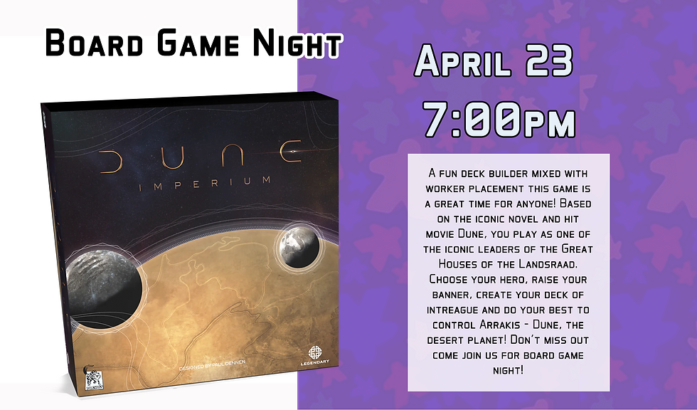 Board Game Night Dune